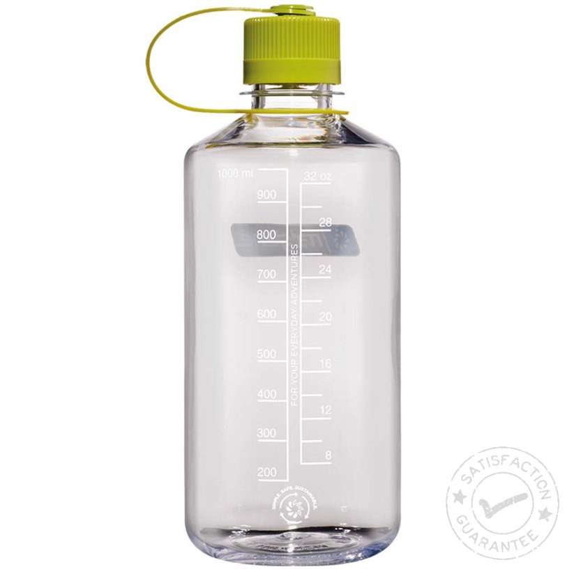 NALGENE Narrow Mouth Sustain 1.0L clear green - Trinkflasche