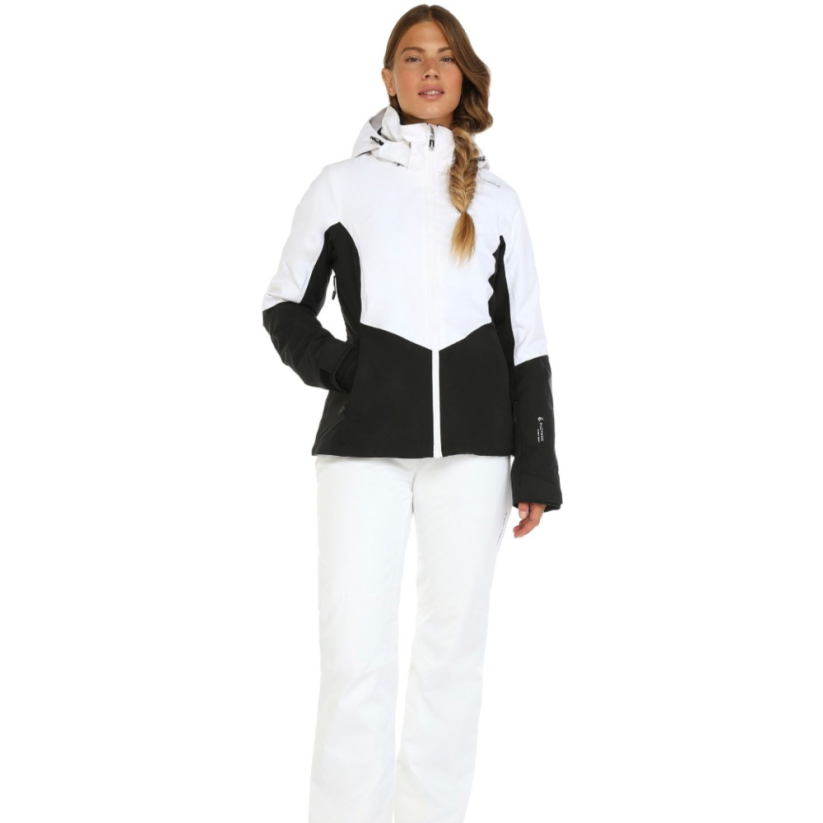 bunda Fischer Stella white/black