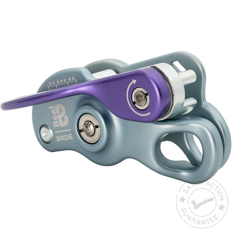 BEAL Birdie matt blue - Asegurador de escalada