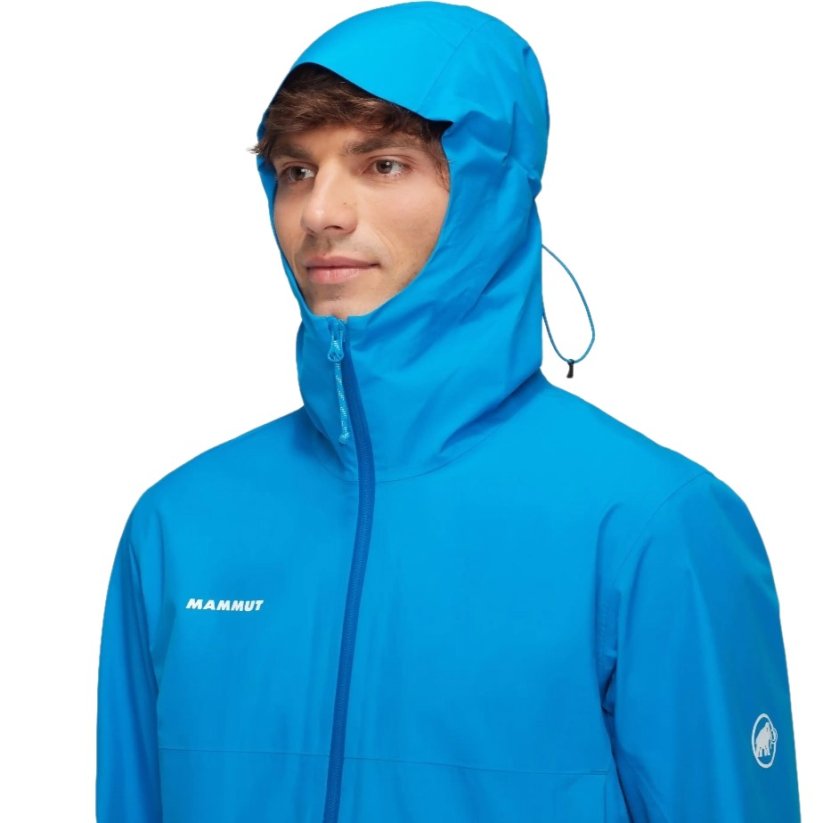 bunda MAMMUT Treeline HS Hooded glacier blue - Veľkosť: L