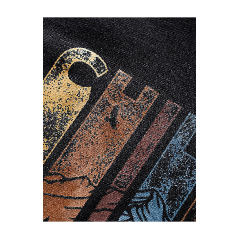 CHILLAZ Time To Chill negro - Camiseta