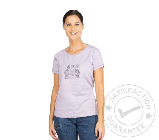 CHILLAZ Gandia Alpaca Gang Winter violet - T-shirt