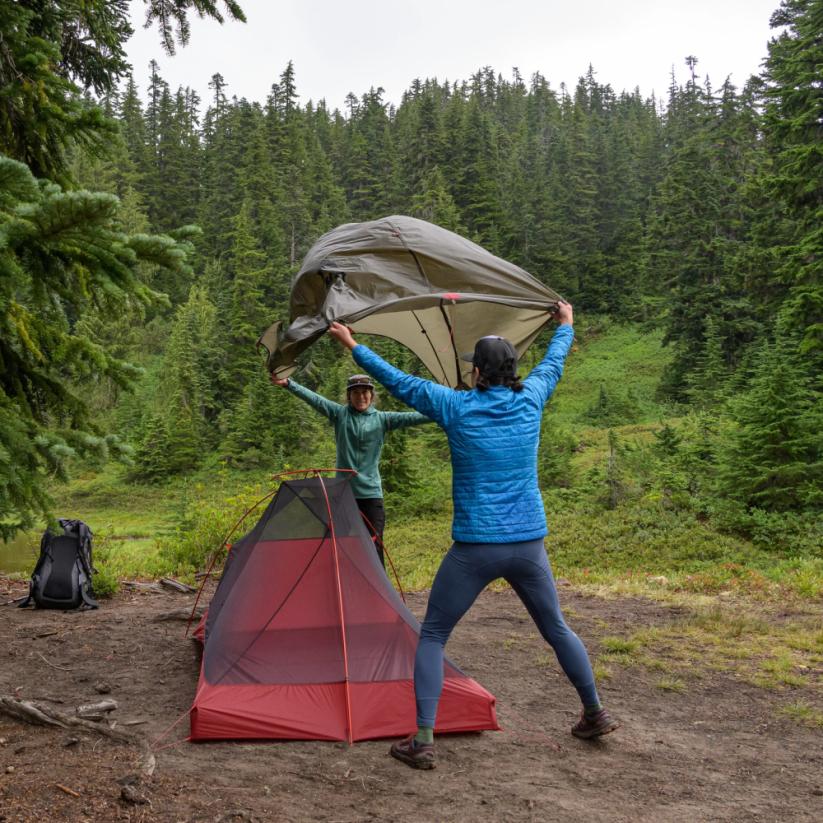 MSR FreeLite 2 ultralight tent green