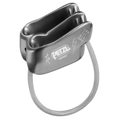Уред за осигуряване и рапел PETZL Verso grey