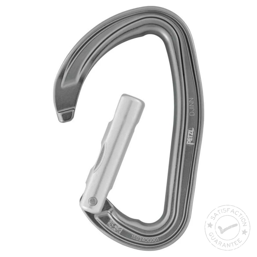 Carabiner PETZL Djinn Straight gray