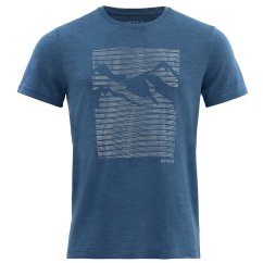 DEVOLD Havtaka Merino 150 Tee Man blue melange