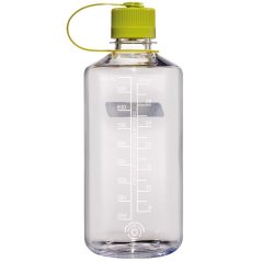 fľaša na vodu NALGENE Narrow Mouth Sustain 1.0L clear green