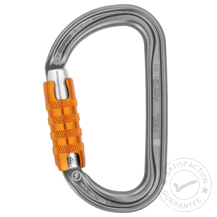 Carabiner PETZL Am'D Triact-Lock gray