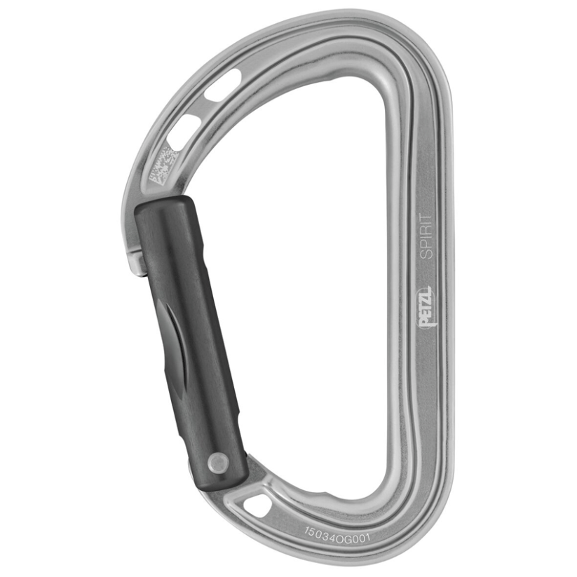 karabína PETZL Spirit Straight grey