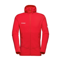 flísová bunda MAMMUT Taiss Light ML Hooded mammut red