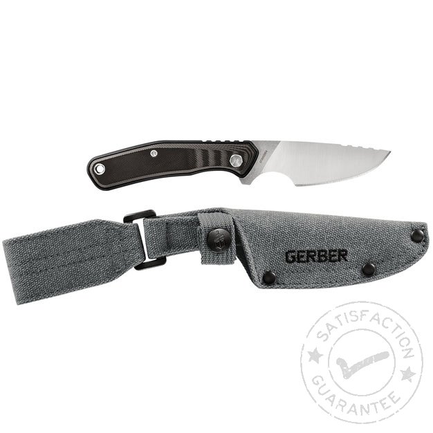 Nož GERBER Downwind Caper Fixed Blade black