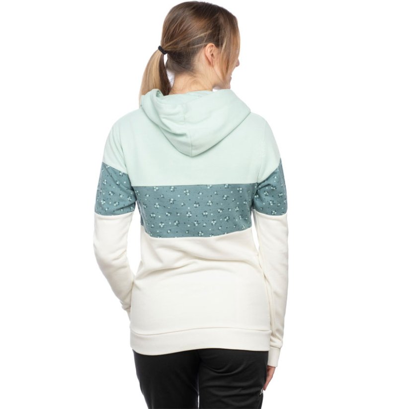 Hanorac CHILLAZ Walchsee Hoody Women aqua/green/white - Mărimea: 40