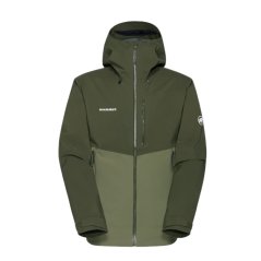 MAMMUT Alto Guide HS Hooded marsh/dark marsh - Veste de loisirs
