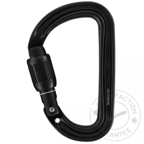 PETZL Sm'D Screw Lock black - Carabiner