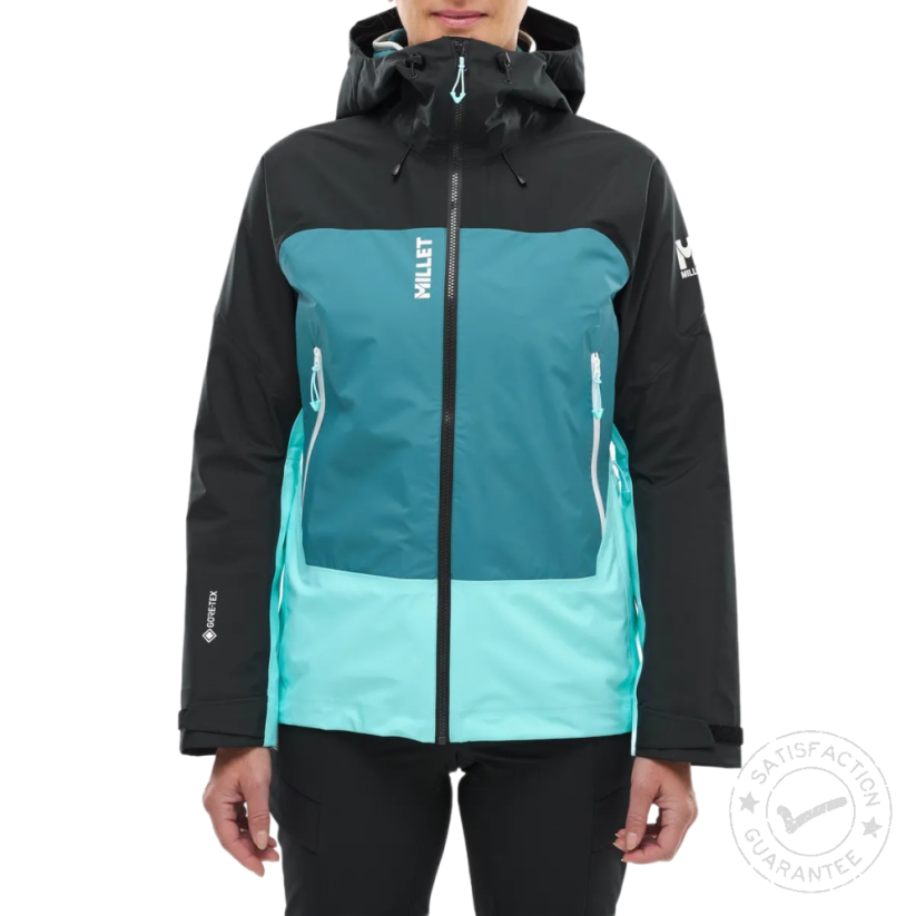 MILLET Kamet GTX W aruba/black - Jas