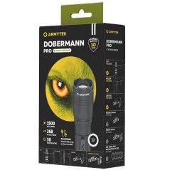 ARMYTEK Dobermann Pro black/white light