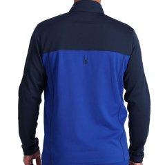 SPYDER Mens Charger 1/2 Zip blue - Baselayer