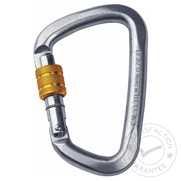 SINGING ROCK D Steel Lock Screw - Mousqueton