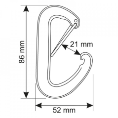 CAMP Nano 22 Rack Pack 6 - Καραμπίνερ