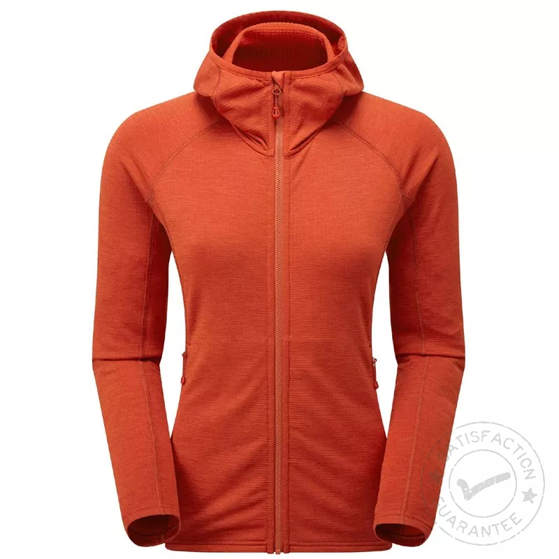 Bluza z kapturem MONTANE W Protium Hoodie saffron red