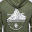 BLACK DIAMOND M Mountains Badge Hoody tundra - Veľkosť: L