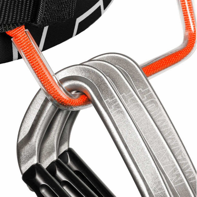 MAMMUT 4 Slide Harness schwarz - Klettergurt