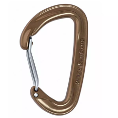 Karabinek SINGING ROCK Vision Straight brown