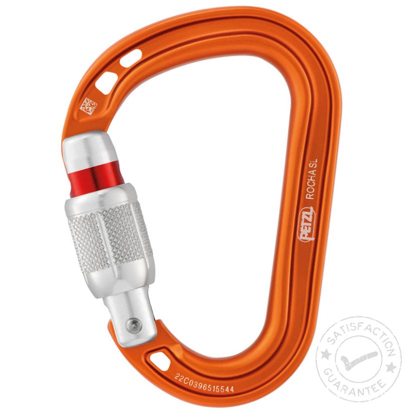 Carabinieră PETZL Rocha Screw-Lock orange