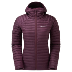 Montane W Anti-Freeze Lite Hooded berry - Veste de loisirs
