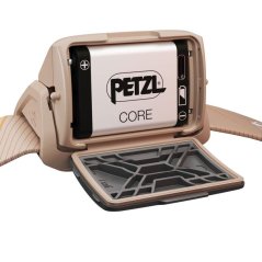 Linterna frontal PETZL Tikka Core 450 marrón