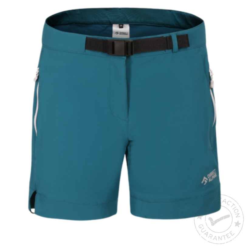 DIRECT ALPINE Cruise Short Lady 1.0 emerald/grey - Shorts