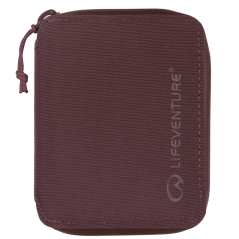 Lifeventure RFiD Bi-Fold Wallet Plum - 財布