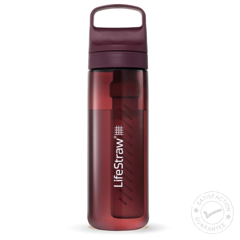 fľaša s filtrom LifeStraw GO 2.0/0.65 L Merlot