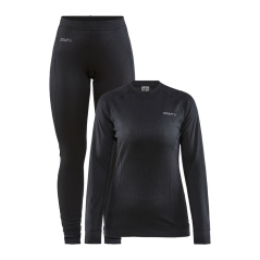 CRAFT Core Dry Baselayer Set W black - 女性用サーマル下着