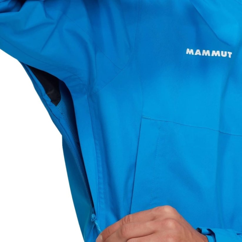 bunda MAMMUT Treeline HS Hooded glacier blue - Veľkosť: L