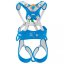 Arnés completo PETZL Ouistiti methyl azul