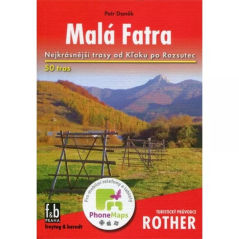 turistický průvodce ROTHER: Malá Fatra