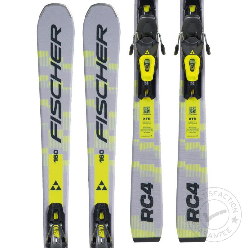 Skis FISCHER XTR RC4 RT 160cm + RS 10 :: XtremGear.com