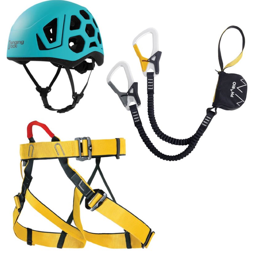 SINGING ROCK Packet Ferrata M blue