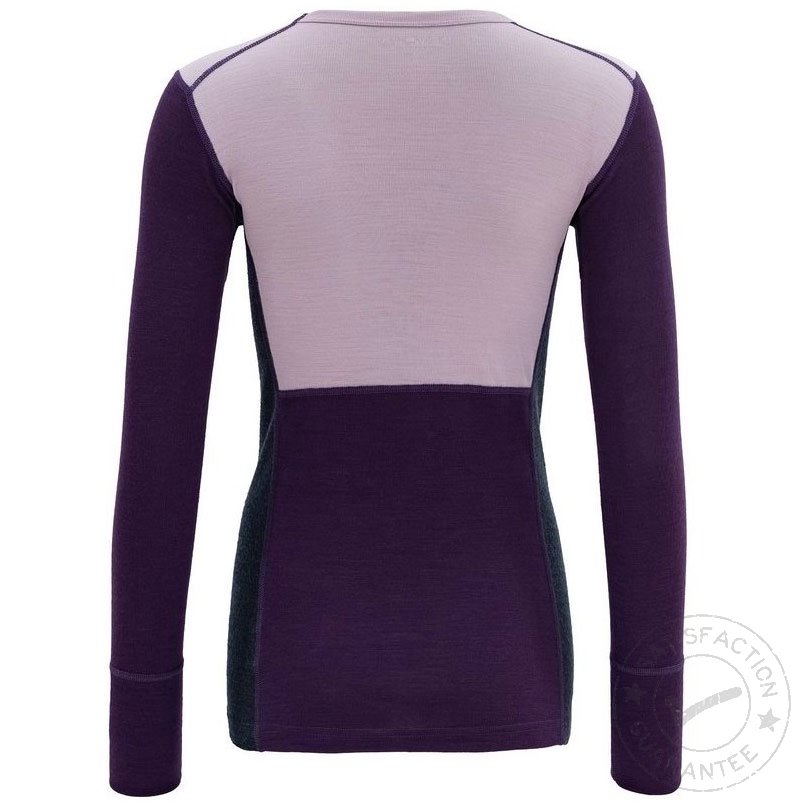 DEVOLD Lauparen Merino 190 Shirt Woman orchid/lilac/ink - Velikost: M