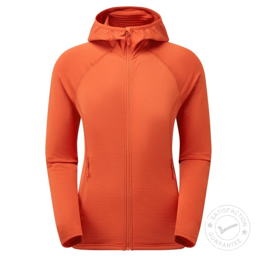 Kapucar Montane W Protium Lite Hoodie saffron red