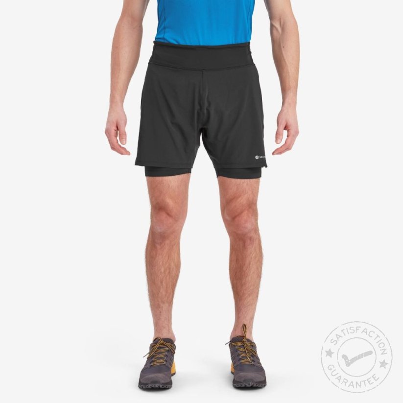 Montane Slipstream Twin Skin Shorts schwarz