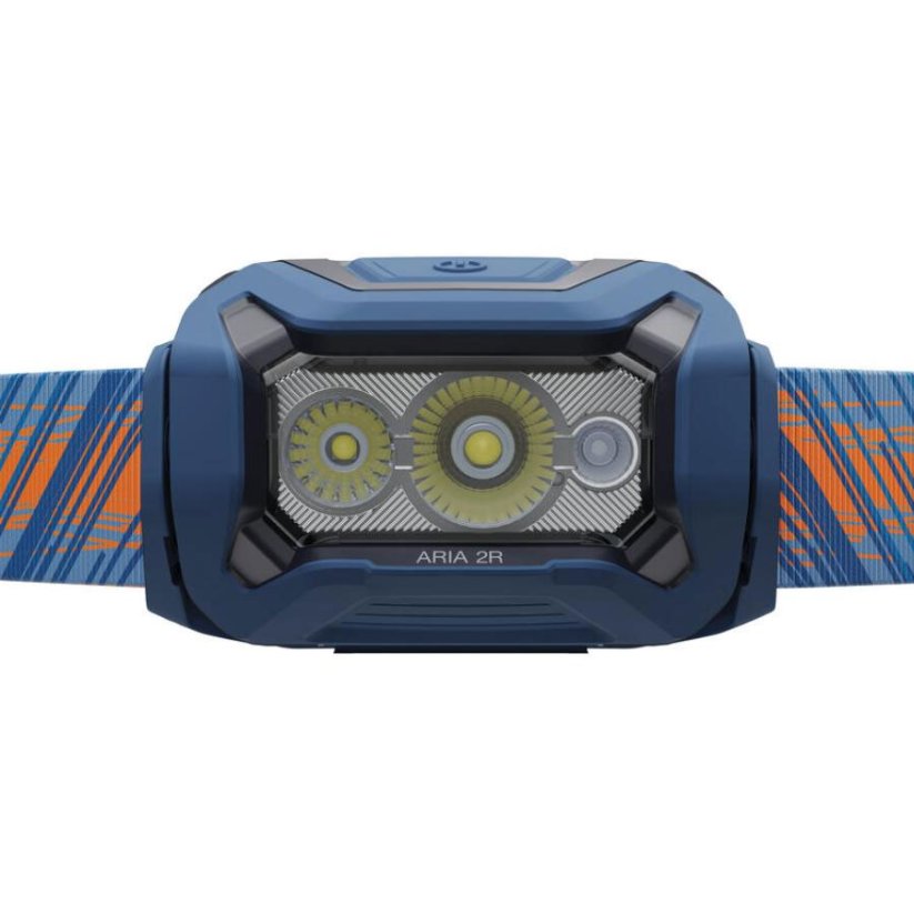 čelovka PETZL Aria 2R RGB 625lm blue