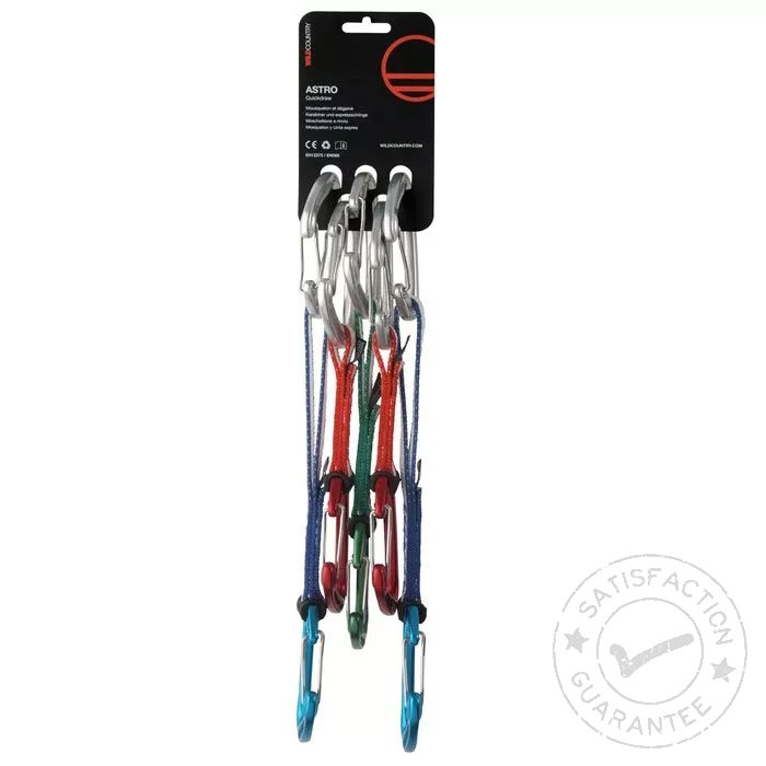 Kompleta za penjanje WILD COUNTRY Astro Quickdraw Trad 5-Pack