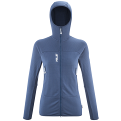 MILLET Fusion Grid W dark denim - Fleecevest