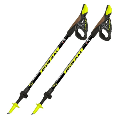FIZAN Nordic Walking R-Evolution jaune - Bâtons