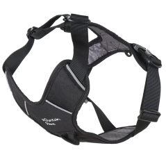 postroj pre psa Mountain Paws Dog Harness S black