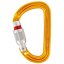 karabína PETZL Sm'D Screw Lock yellow