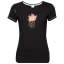 CHILLAZ Gandia Girls Talk Chalk black - T-shirt