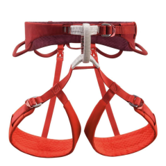 Uprząż wspinaczkowa PETZL Adjama dark red